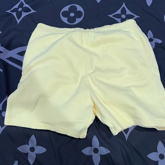 Fear Of God Essentials Yellow Sweat Short - Picture 2 of 4